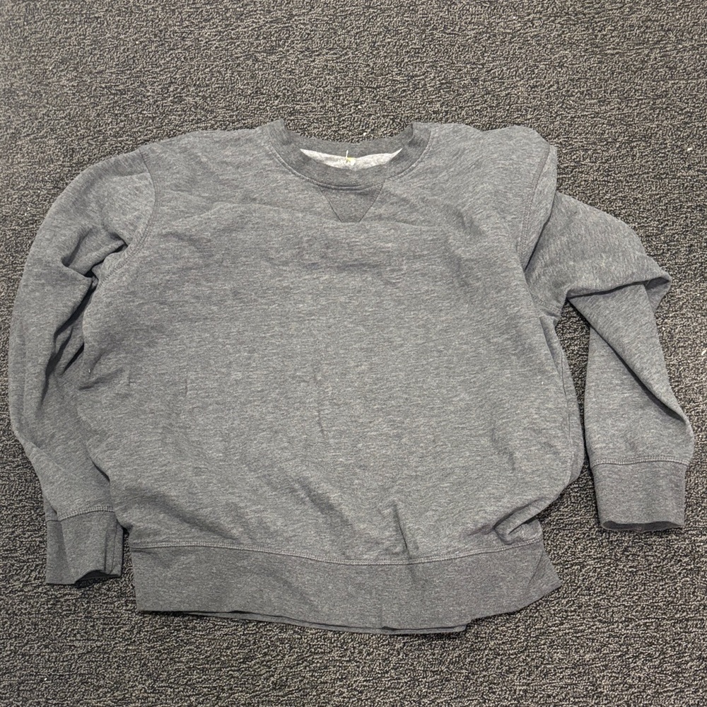Russell Athletic Men's Crewneck Gray Sweater